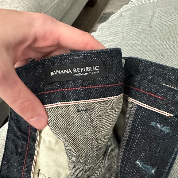 Banana republic Premuim Denim Jeans 34x30 slim fit Near New - Picture 4 of 4